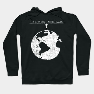 'The World Is In Your Hands' Food and Water Relief Shirt Hoodie